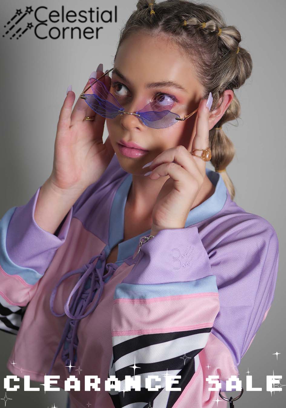 Fairy Wing Glasses Two-tone