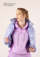 Load image into Gallery viewer, Lavender Puffer Jacket
