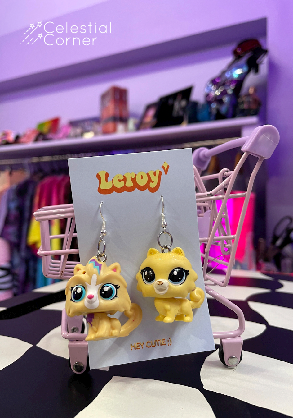 Leroy's Littlest Pet Shop Earrings