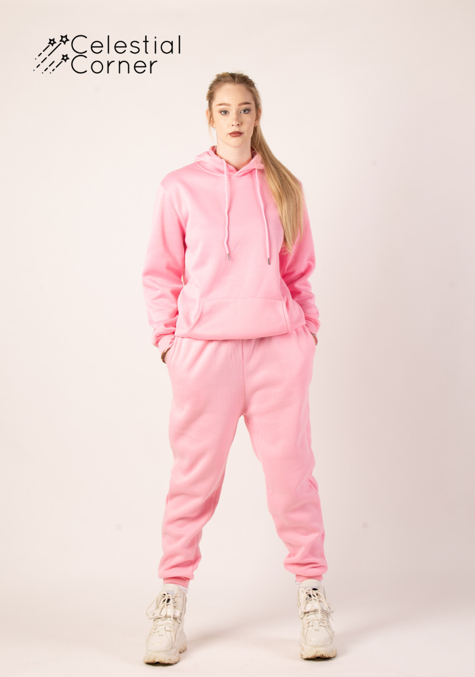 Baby Pink Trackpants