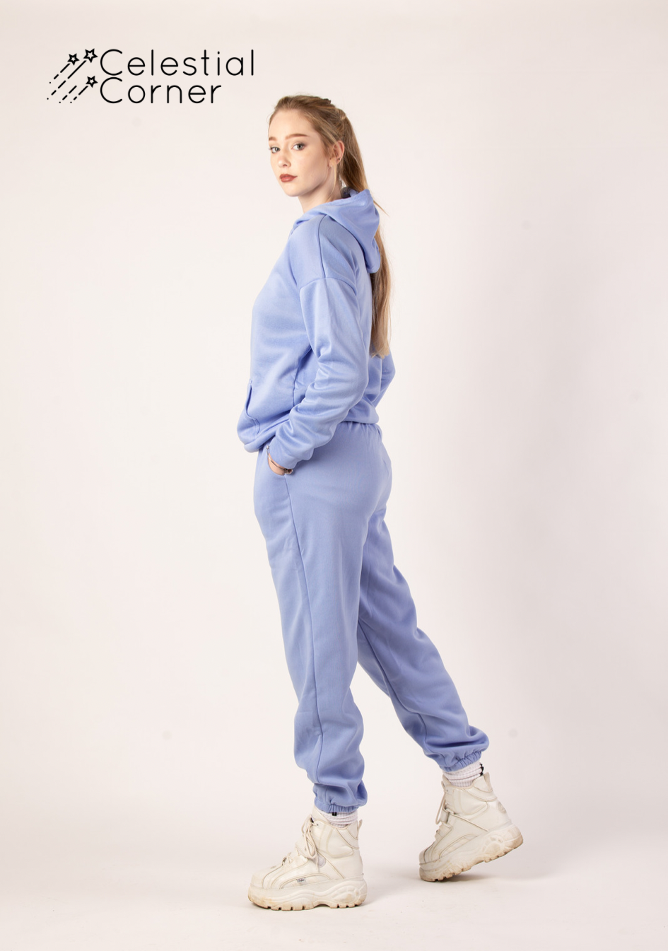 Pastel Blue Trackpants