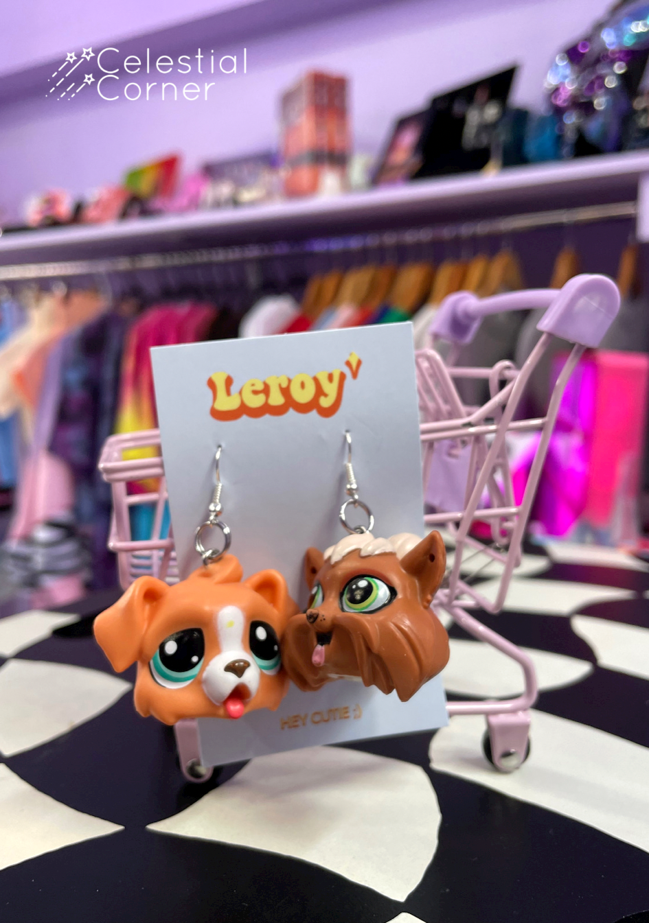 Leroy's Littlest Pet Shop Earrings