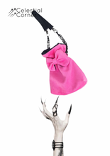 Load image into Gallery viewer, Little Bow Pink Handbag
